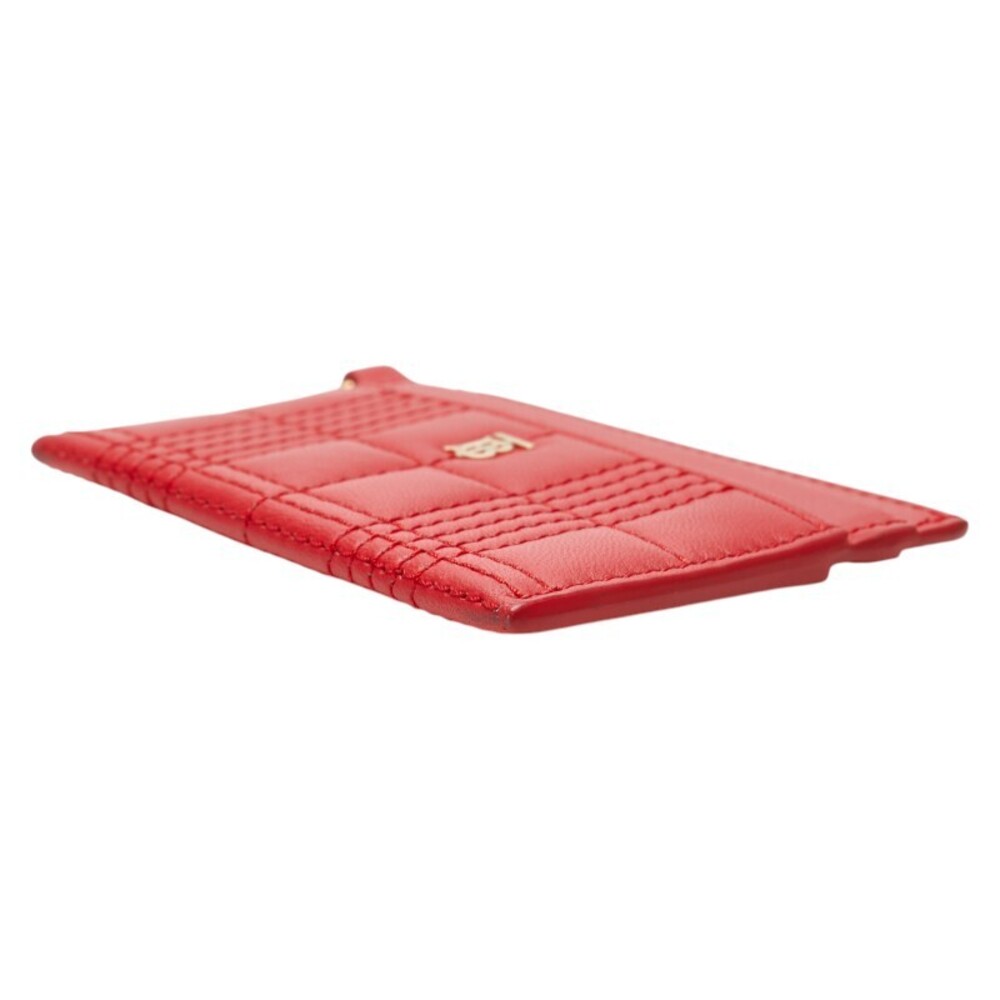 Burberry Wallet Gold Red Monogram Quilted Leather - Picture 4 of 8